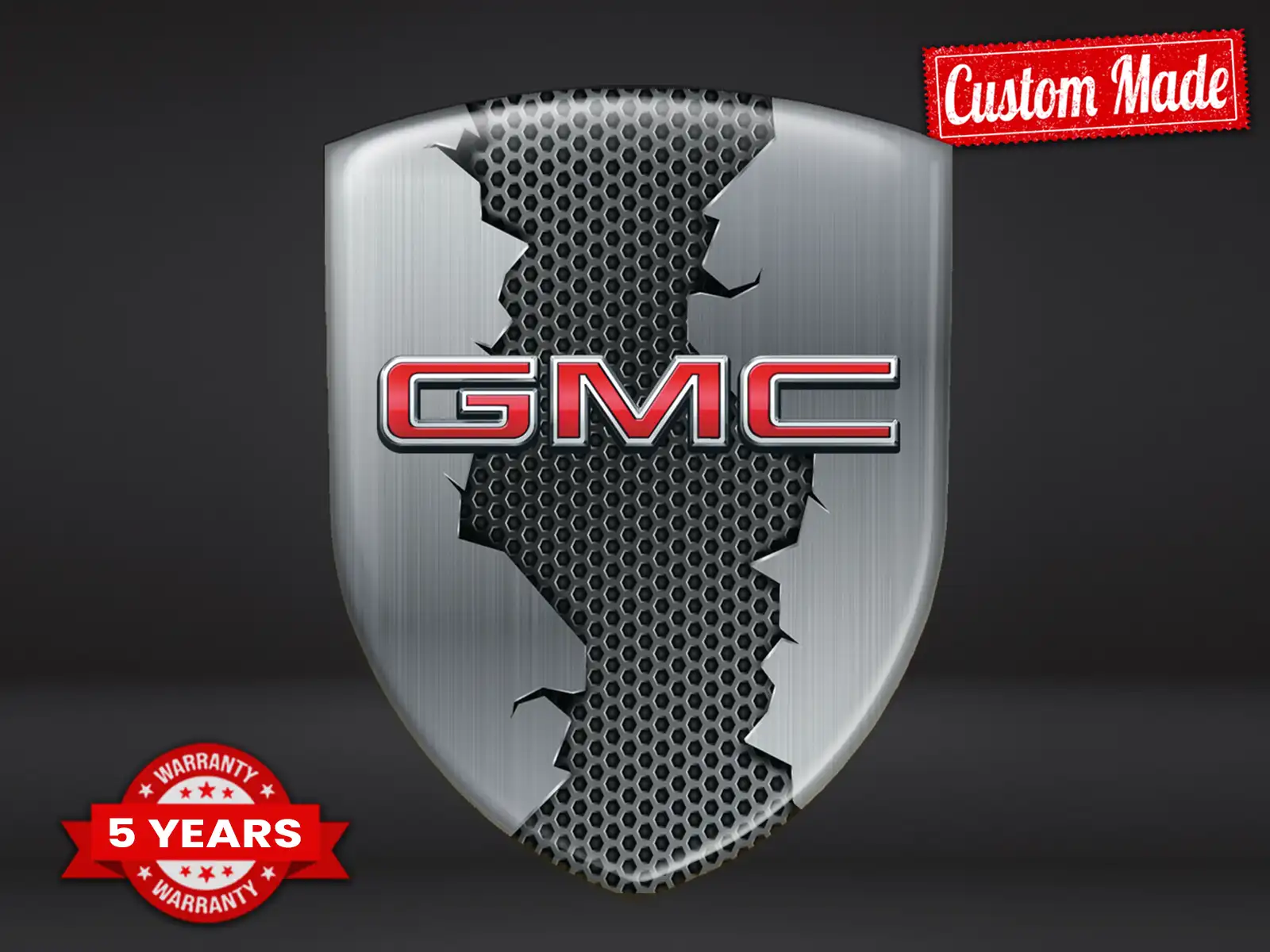 GMC Emblèmes Capot Pro Max Durables Stylé Performance